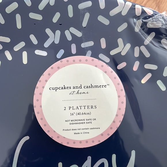 HAPPY BIRTHDAY Platters (2) - Picture 2 of 3